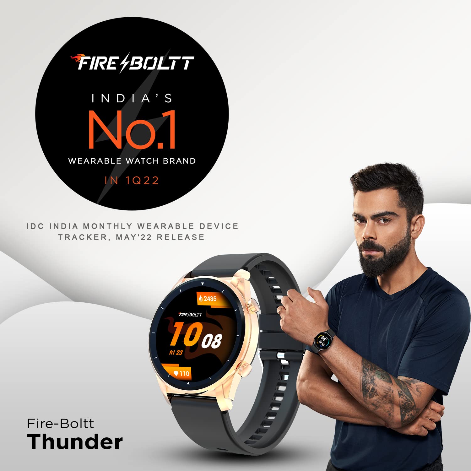 Fire-Boltt Thunder (Bluetooth Calling smart watch)